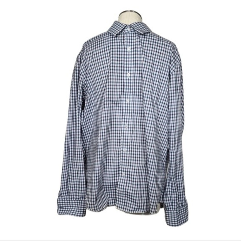 Lucky Brand Slim Fit Gingham Button Down Long Sleeve Shirt L